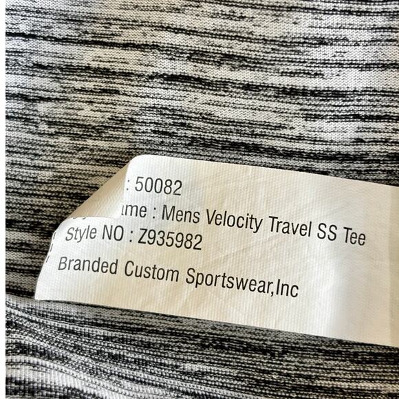 Nike Villanova Wildcats Velocity Space Dye Performance T-Shirt Men's XL Gray EUC - Picture 4 of 4